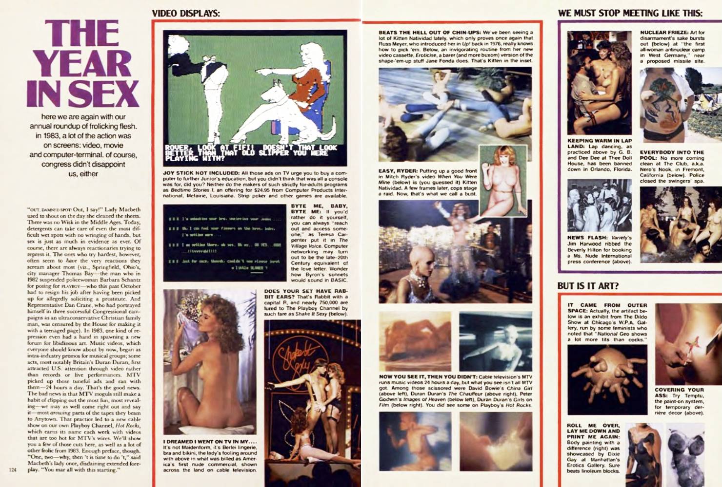 The Year in Sex, February 1984